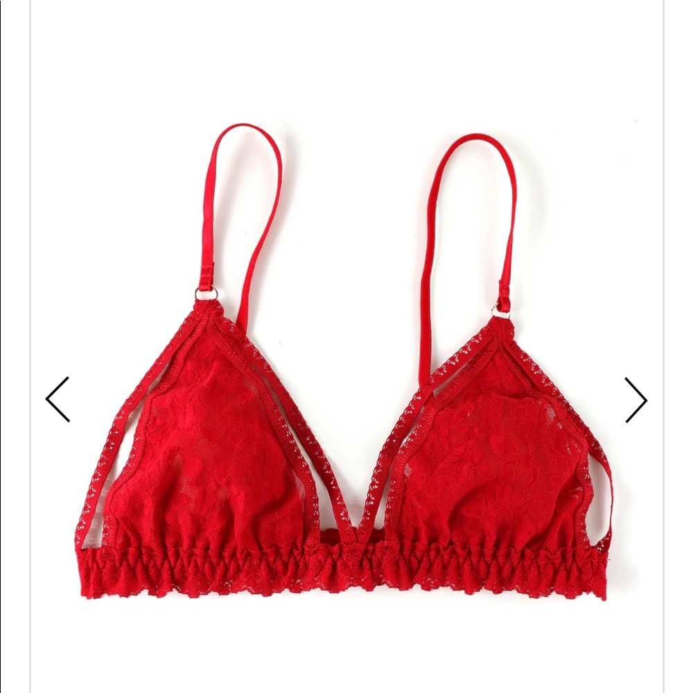 NWT Hanky Panky Red Trina Bralette